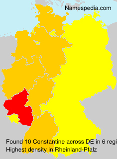 Surname Constantine in Germany Surname Constantine in Germany