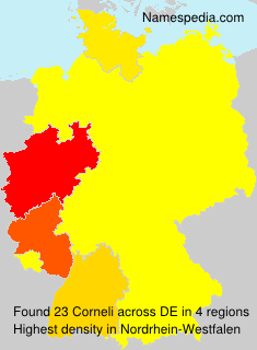 Surname Corneli in Germany Surname Corneli in Germany