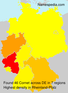 Surname Cornet in Germany Surname Cornet in Germany