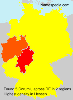 Surname Corumlu in Germany Surname Corumlu in Germany