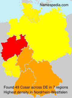 Surname Cosar in Germany Surname Cosar in Germany