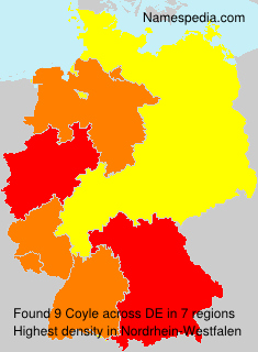 Surname Coyle in Germany Surname Coyle in Germany