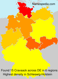 Surname Cravaack in Germany Surname Cravaack in Germany
