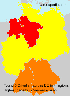 Surname Crivellari in Germany Surname Crivellari in Germany