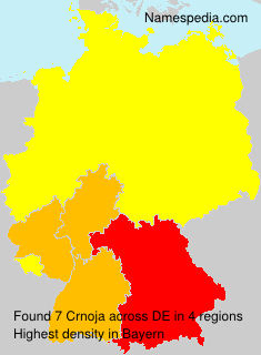 Surname Crnoja in Germany Surname Crnoja in Germany