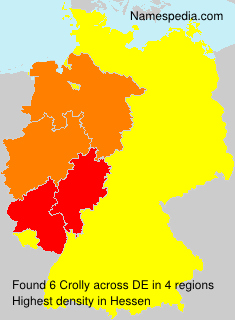 Surname Crolly in Germany Surname Crolly in Germany