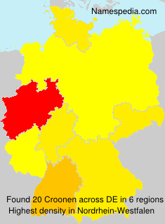 Surname Croonen in Germany Surname Croonen in Germany