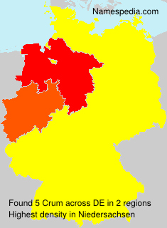 Surname Crum in Germany Surname Crum in Germany