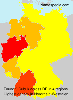 Surname Cubuk in Germany Surname Cubuk in Germany