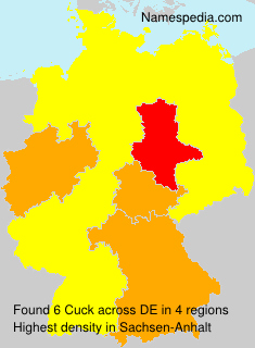 Surname Cuck in Germany Surname Cuck in Germany