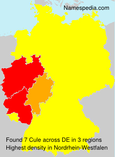 Surname Cule in Germany Surname Cule in Germany