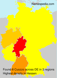 Surname Cuozzo in Germany Surname Cuozzo in Germany