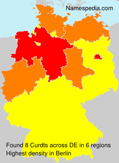 Surname Curdts in Germany Surname Curdts in Germany
