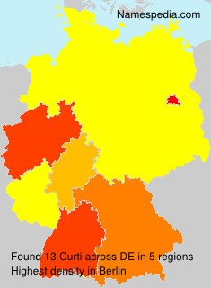 Surname Curti in Germany Surname Curti in Germany