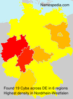 Surname Cyba in Germany Surname Cyba in Germany