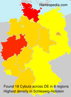 Surname Cybula in Germany Surname Cybula in Germany