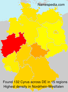 Surname Cyrus in Germany Surname Cyrus in Germany