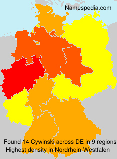 Surname Cywinski in Germany Surname Cywinski in Germany
