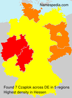 Surname Czaplok in Germany Surname Czaplok in Germany
