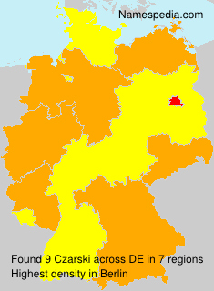Surname Czarski in Germany Surname Czarski in Germany