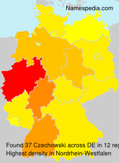 Surname Czechowski in Germany Surname Czechowski in Germany
