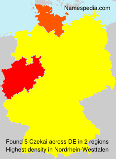 Surname Czekai in Germany Surname Czekai in Germany