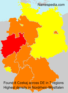 Surname Czekaj in Germany Surname Czekaj in Germany