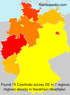 Surname Czerlinski in Germany Surname Czerlinski in Germany