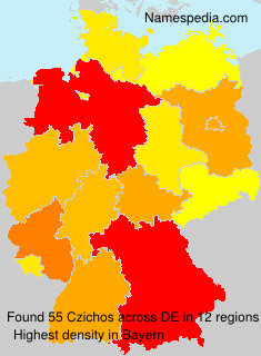 Surname Czichos in Germany Surname Czichos in Germany