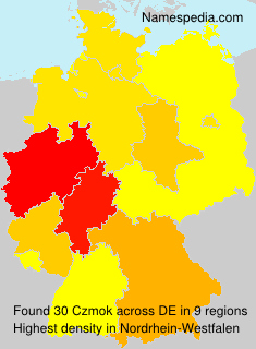 Surname Czmok in Germany Surname Czmok in Germany
