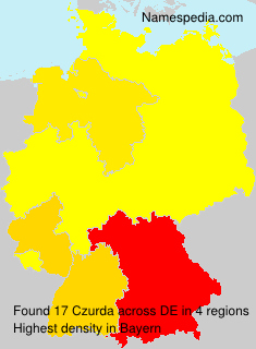 Surname Czurda in Germany Surname Czurda in Germany