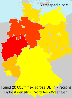 Surname Czymmek in Germany Surname Czymmek in Germany