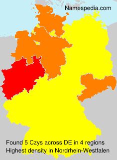 Surname Czys in Germany Surname Czys in Germany