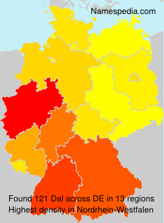 Surname Dal in Germany Surname Dal in Germany
