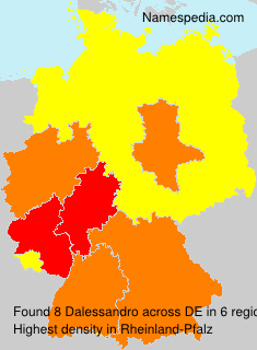 Surname Dalessandro in Germany Surname Dalessandro in Germany