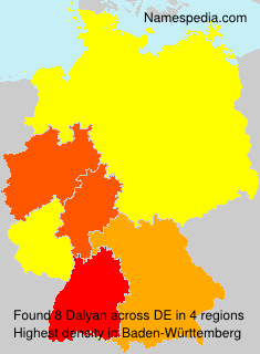 Surname Dalyan in Germany Surname Dalyan in Germany