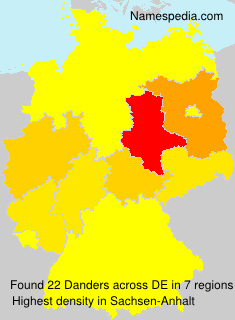 Surname Danders in Germany Surname Danders in Germany