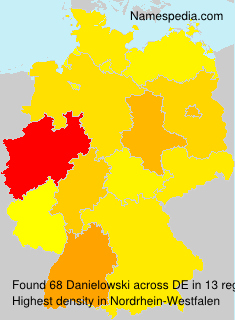 Surname Danielowski in Germany Surname Danielowski in Germany