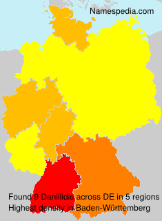 Surname Daniilidis in Germany Surname Daniilidis in Germany