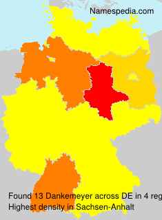 Surname Dankemeyer in Germany Surname Dankemeyer in Germany