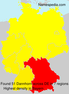 Surname Dannhorn in Germany Surname Dannhorn in Germany