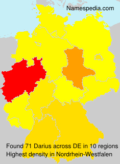 Surname Darius in Germany Surname Darius in Germany