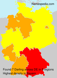 Surname Darling in Germany Surname Darling in Germany