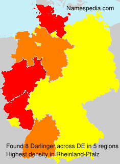 Surname Darlinger in Germany Surname Darlinger in Germany