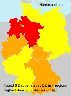 Surname Daubel in Germany Surname Daubel in Germany