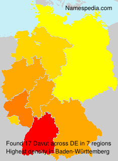 Surname Davut in Germany Surname Davut in Germany