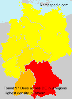 Surname Dees in Germany Surname Dees in Germany