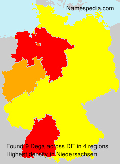 Surname Dega in Germany Surname Dega in Germany