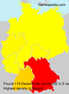Surname Deisenhofer in Germany Surname Deisenhofer in Germany