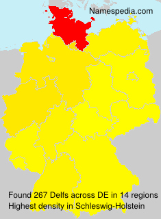 Surname Delfs in Germany Surname Delfs in Germany